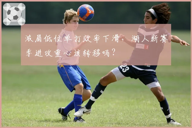 浓眉低位单打效率下滑，湖人新赛季进攻重心该转移吗？